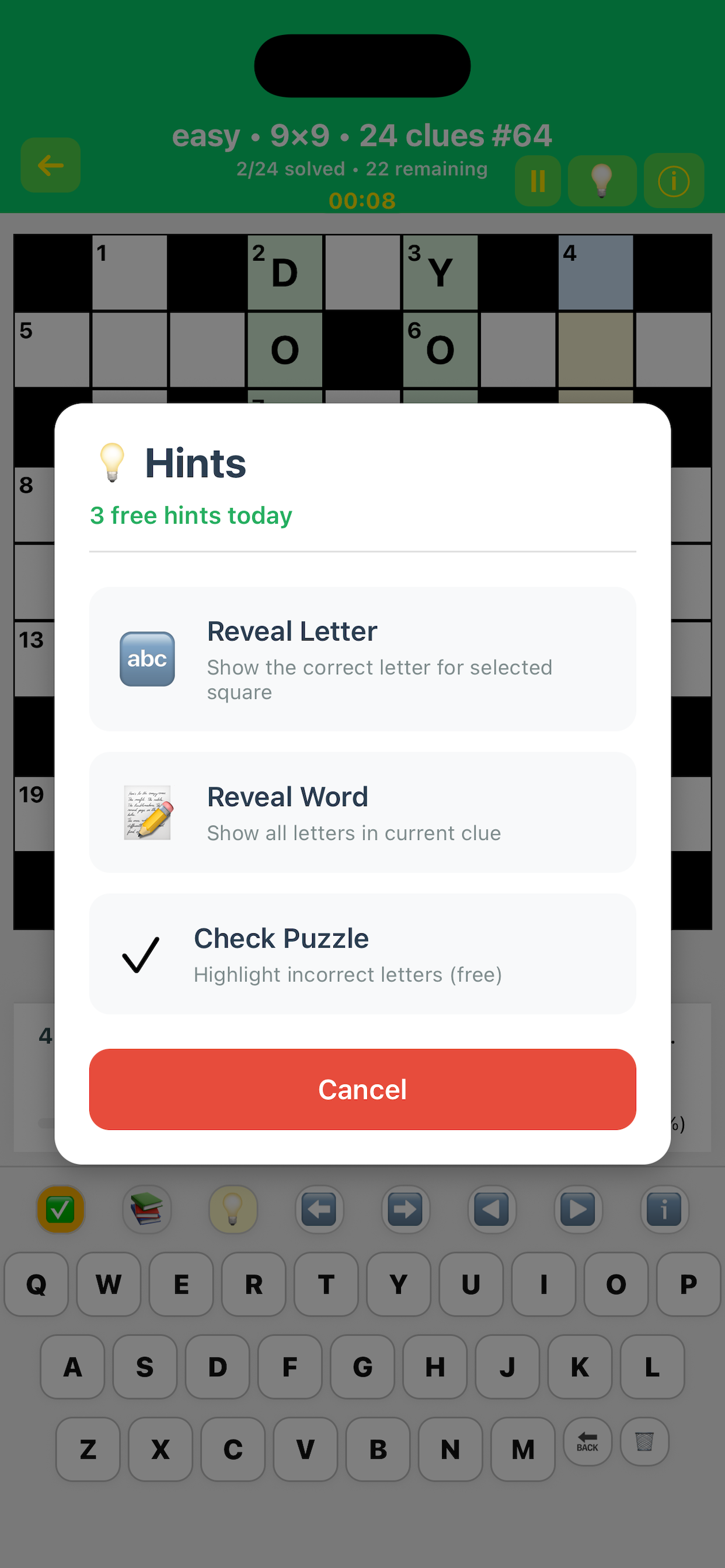 Fun with Crosswords screenshot 5